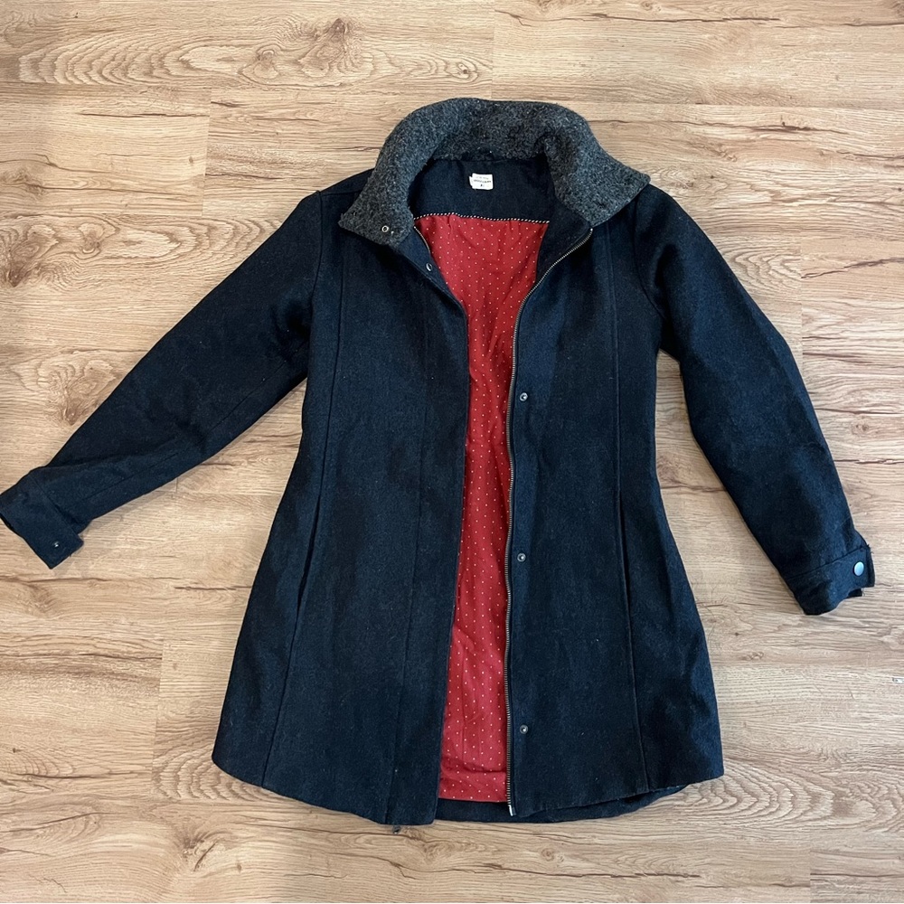Boiled Wool Coat - Bridge and Burn
